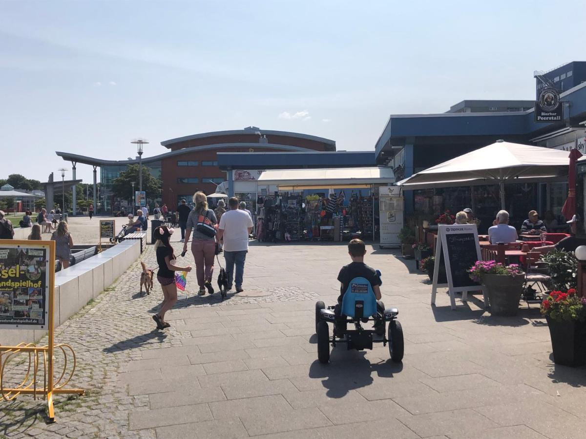 Ferienwohnung Sandkueste Mit Strandkorb & Indoor Spielplatz هايليغنهافن المظهر الخارجي الصورة